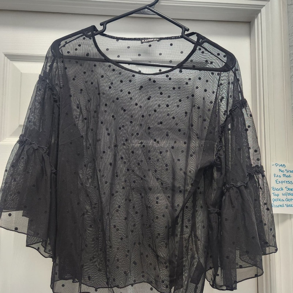 Express sheer top